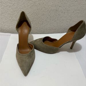 𝅺vince Paulette Suede D'Orsay Pump size 9 M